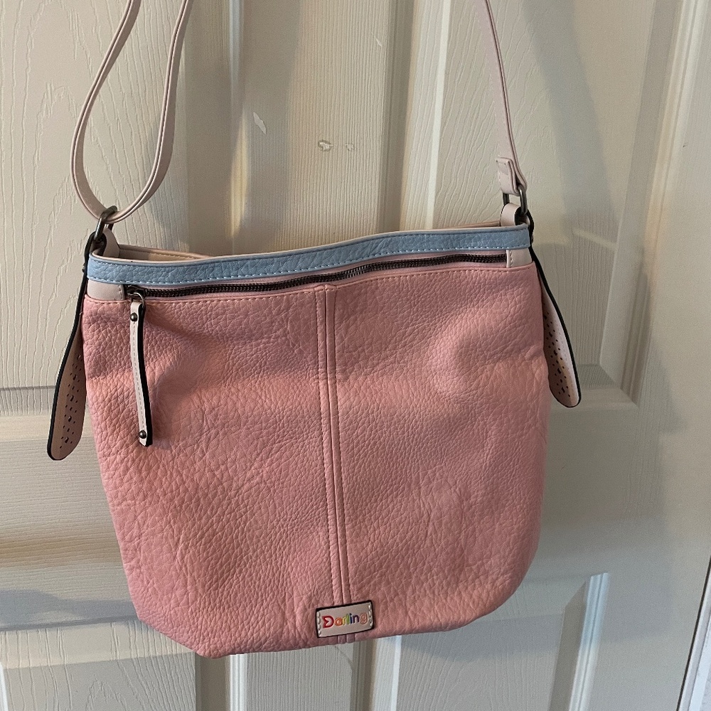 Vegan leather cross-body bag made in Canada